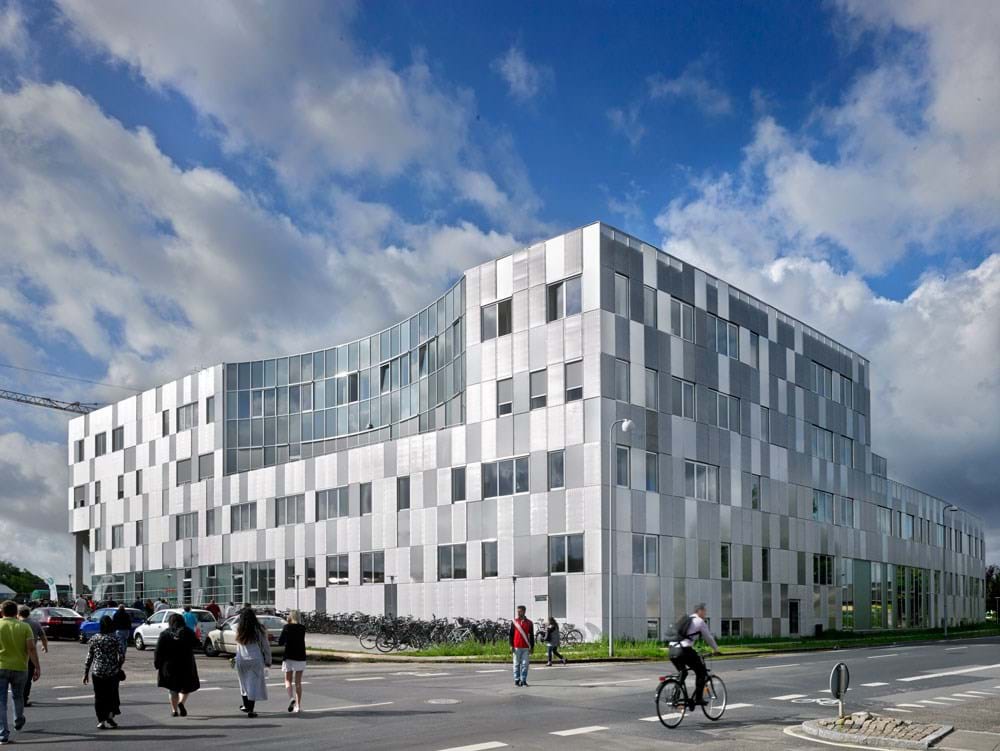 Entrance of VUC in Odense, Denmark