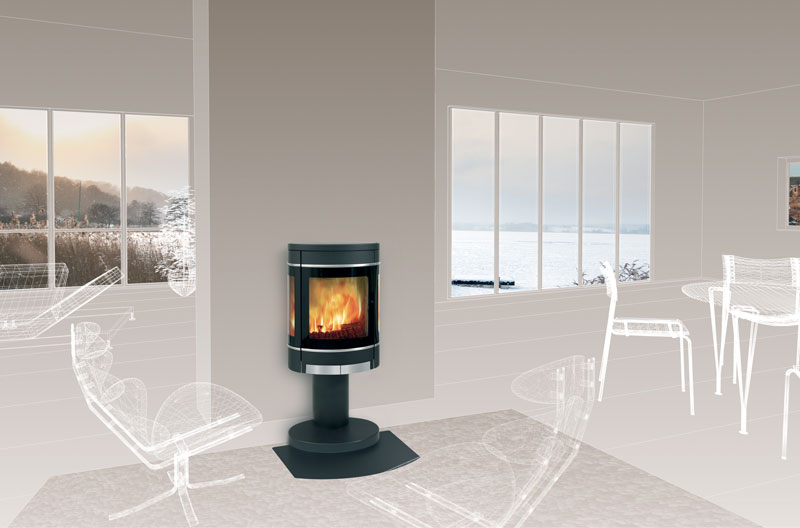 Scan Danish manufacturer of woodburning stoves