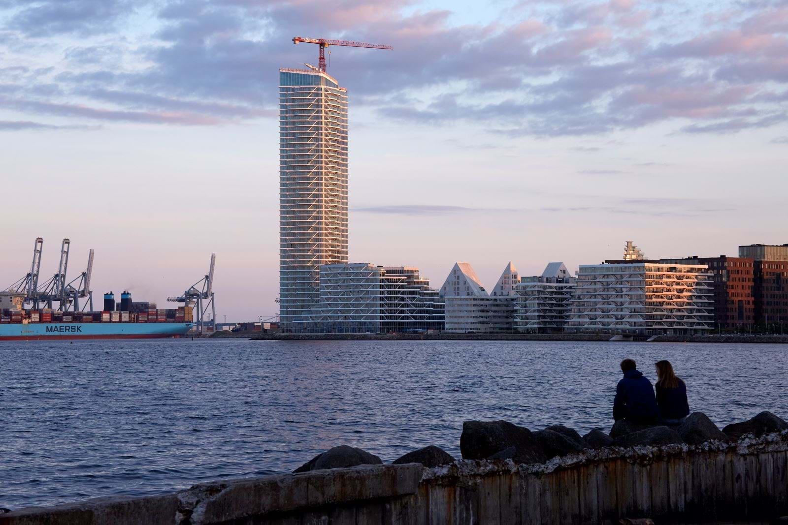 Photo: Thomas Mølvig. Lighthouse, Aarhus